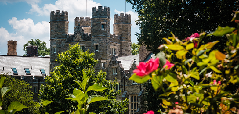campus in the summer