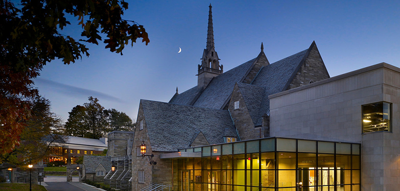 campus at night